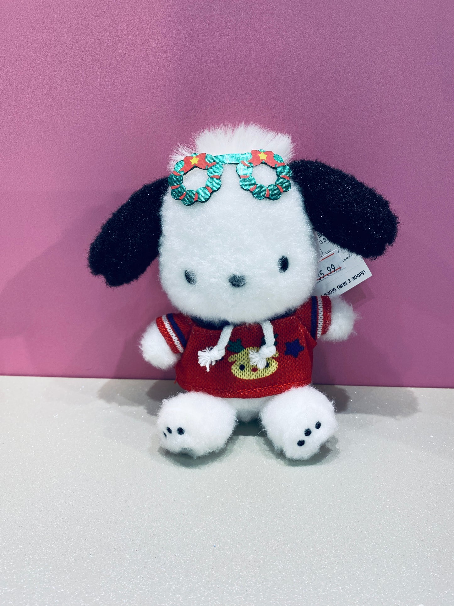 SANRIO POCHACCO XMAS HANGING MASCOT
