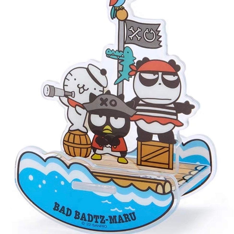 SANRIO BADTZ MARU ACRYLIC STAND TRE XO