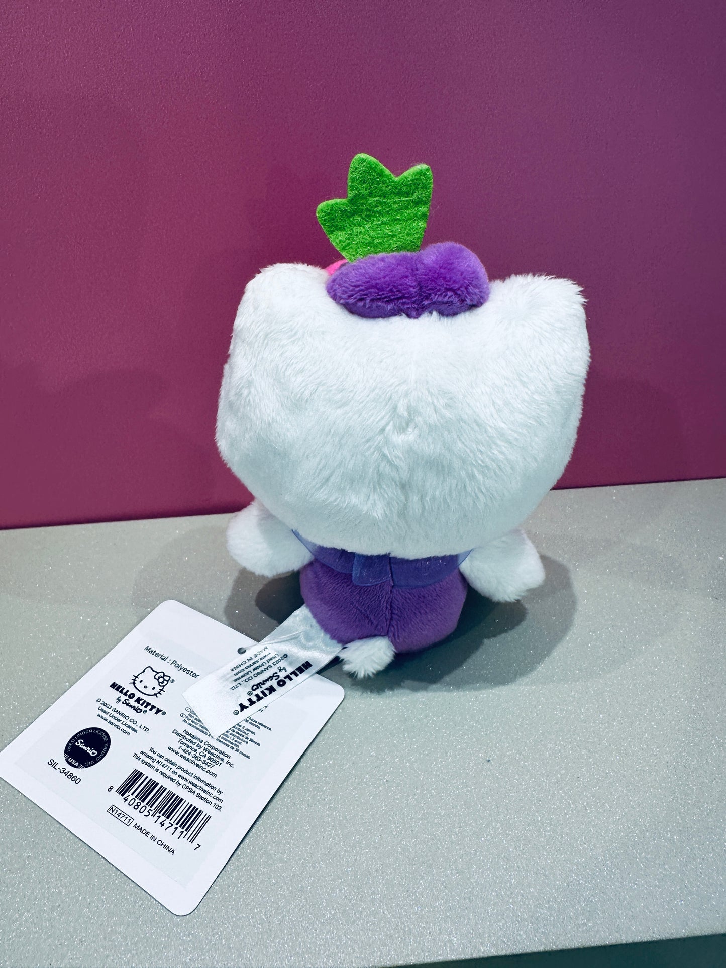 HELLO KITTY GRAPE BEAN DOLL