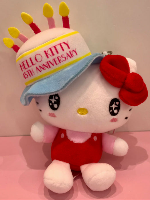 HELLO KITTY 45TH ANNIVERSARY KEYRING MASCOT