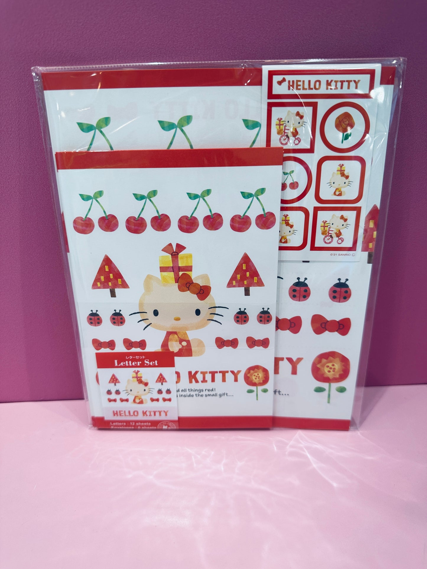 HELLO KITTY LETTER SET
