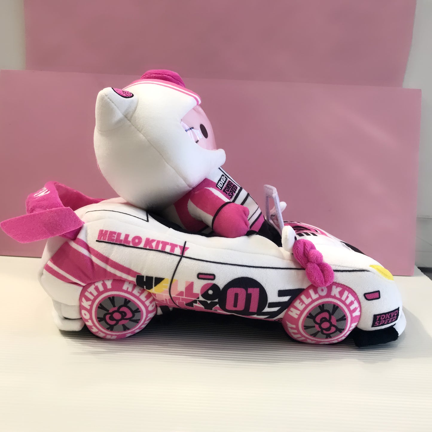 HELLO KITTY TOKYO SPEED RACER 13" MEDIUM PLUSH