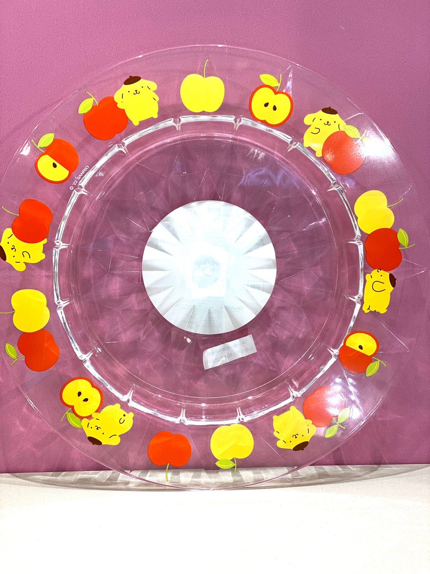 SANRIO POMPOMPURIN ACRYLIC PLATE SMR PN