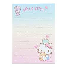 SANRIO HELLO KITTY 8 DESIGS MEMO