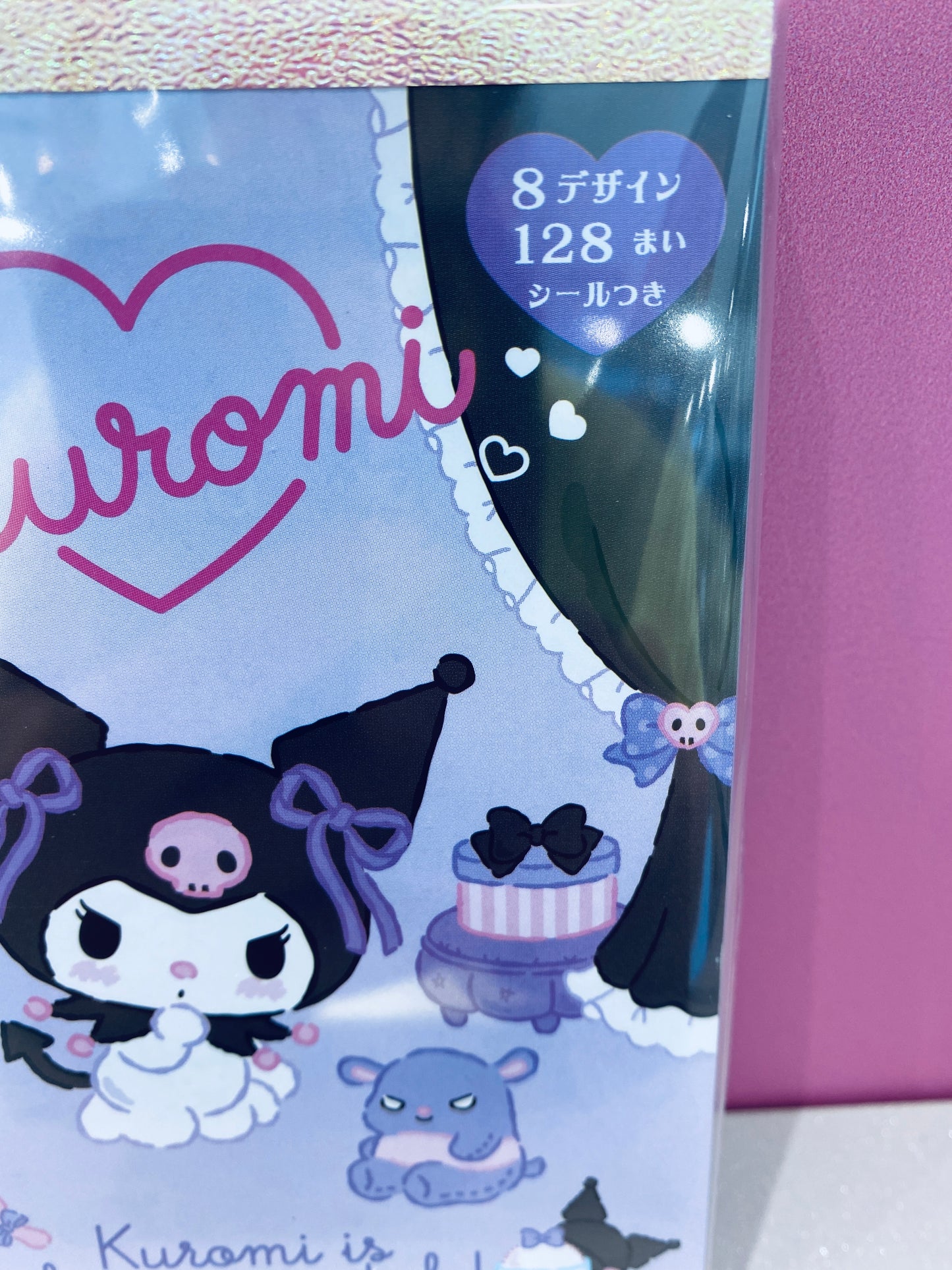 KUROMI MEMO PAD 8 DESIGN WITH STICKERS