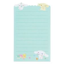 SANRIO CINNAMOROLL MEMO PAD FRIENDS