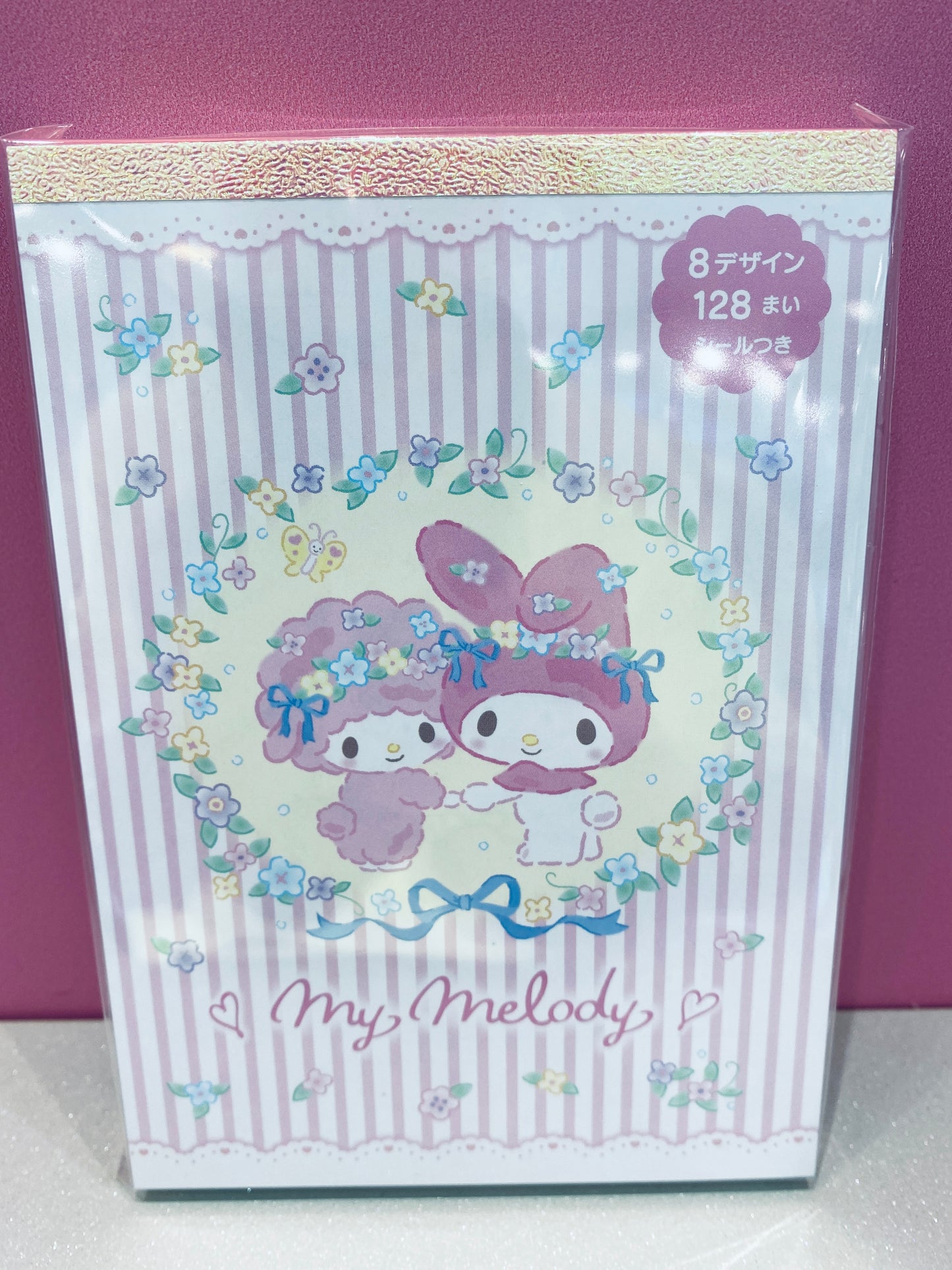 MY MELODY MEMO PAD 8 DESIGN WTH STICKERS