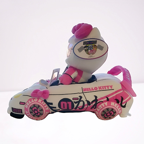 HELLO KITTY TOKYO SPEED RACER 13" MEDIUM PLUSH
