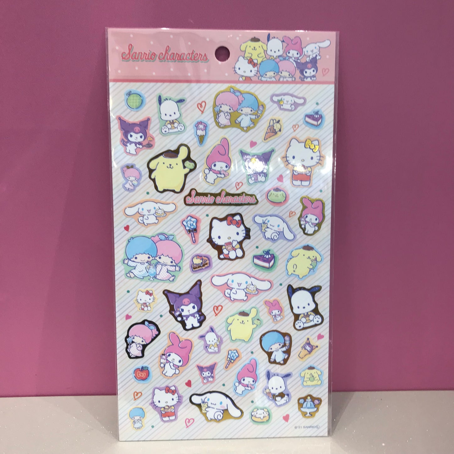 SANRIO CHARACTERS DECORATIVE STICKERS