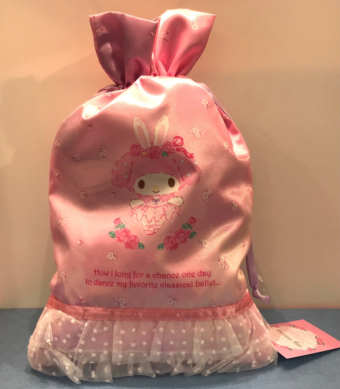 MY MELODY D STRING BAG BALLET MM