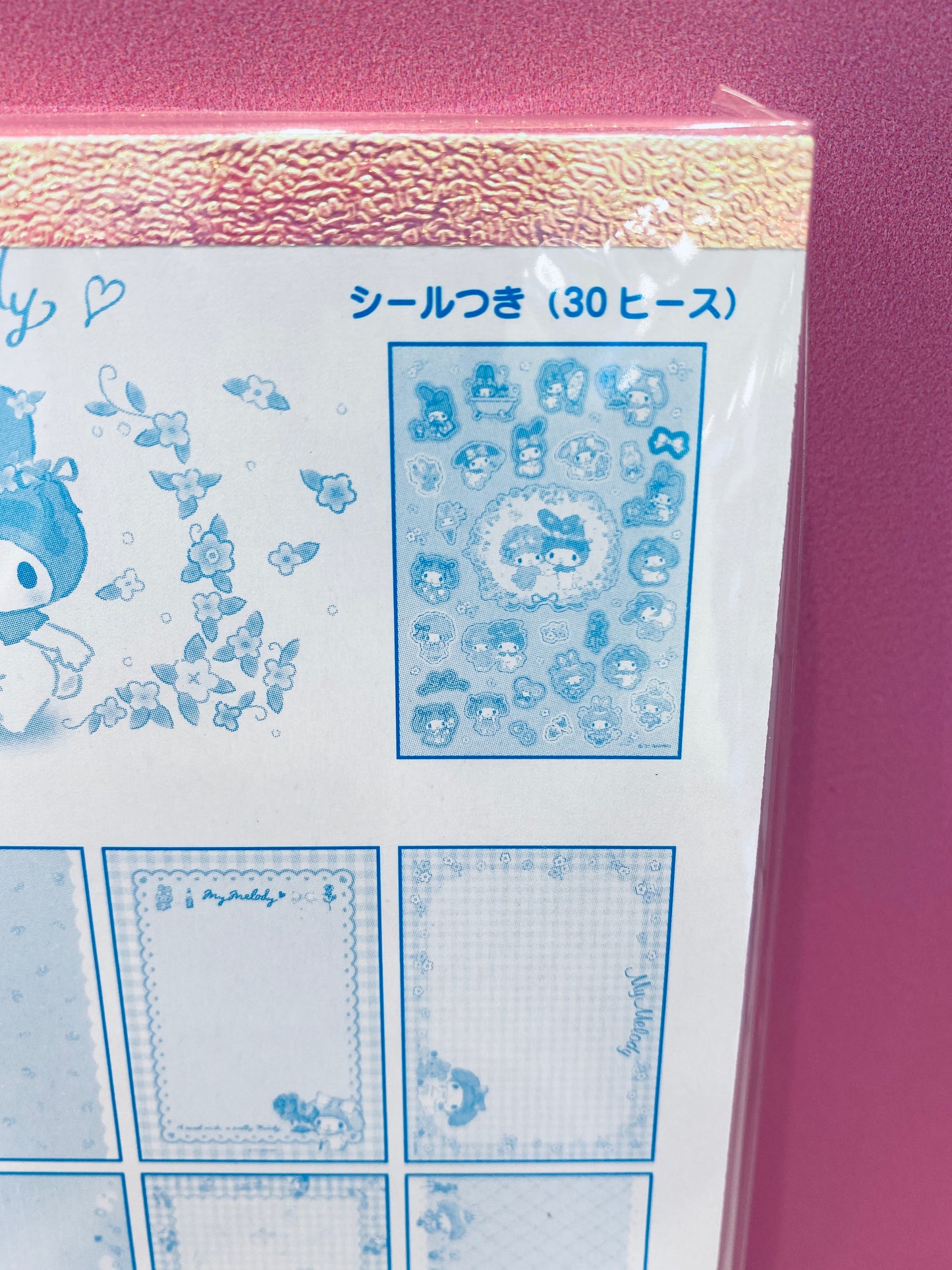 MY MELODY MEMO PAD 8 DESIGN WTH STICKERS