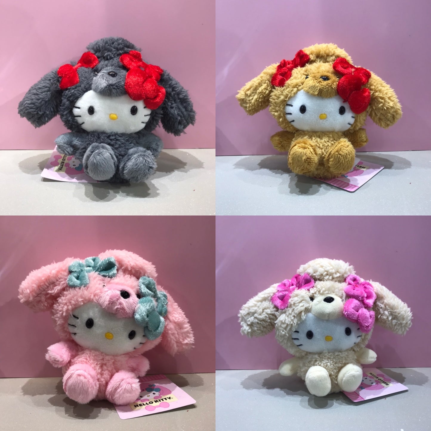 HELLO KITTY MASCOT PLUSH AST POODLE SET