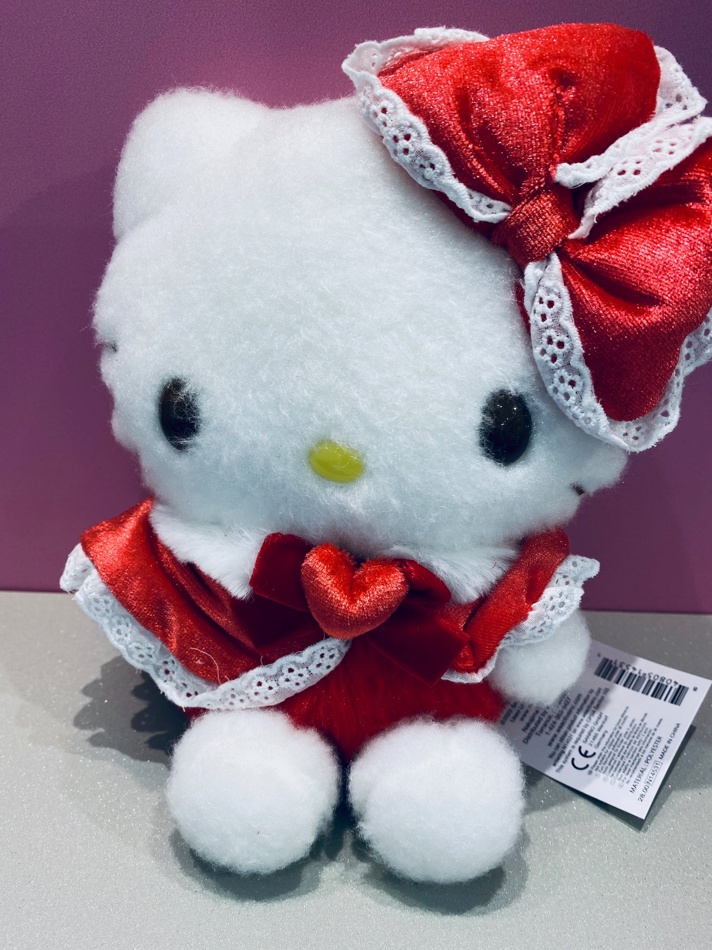 HELLO KITTY 8 IN PLUSH GIRLY CAPE