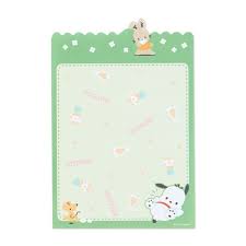 SANRIO POCHACCO MEMO PAD FRIENDS