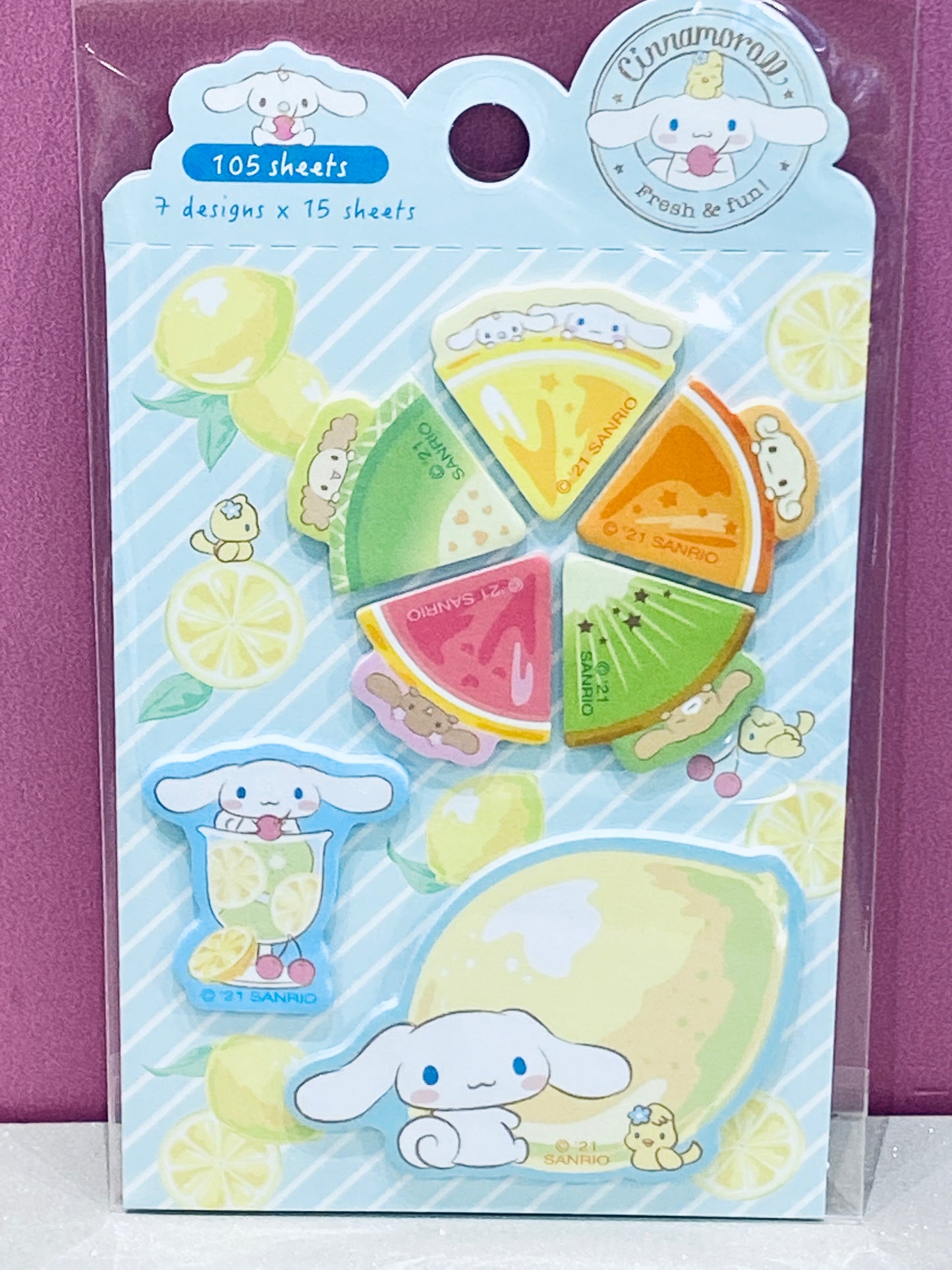 SANRIO CINNAMOROLL STICKY NOTES MARKING CN
