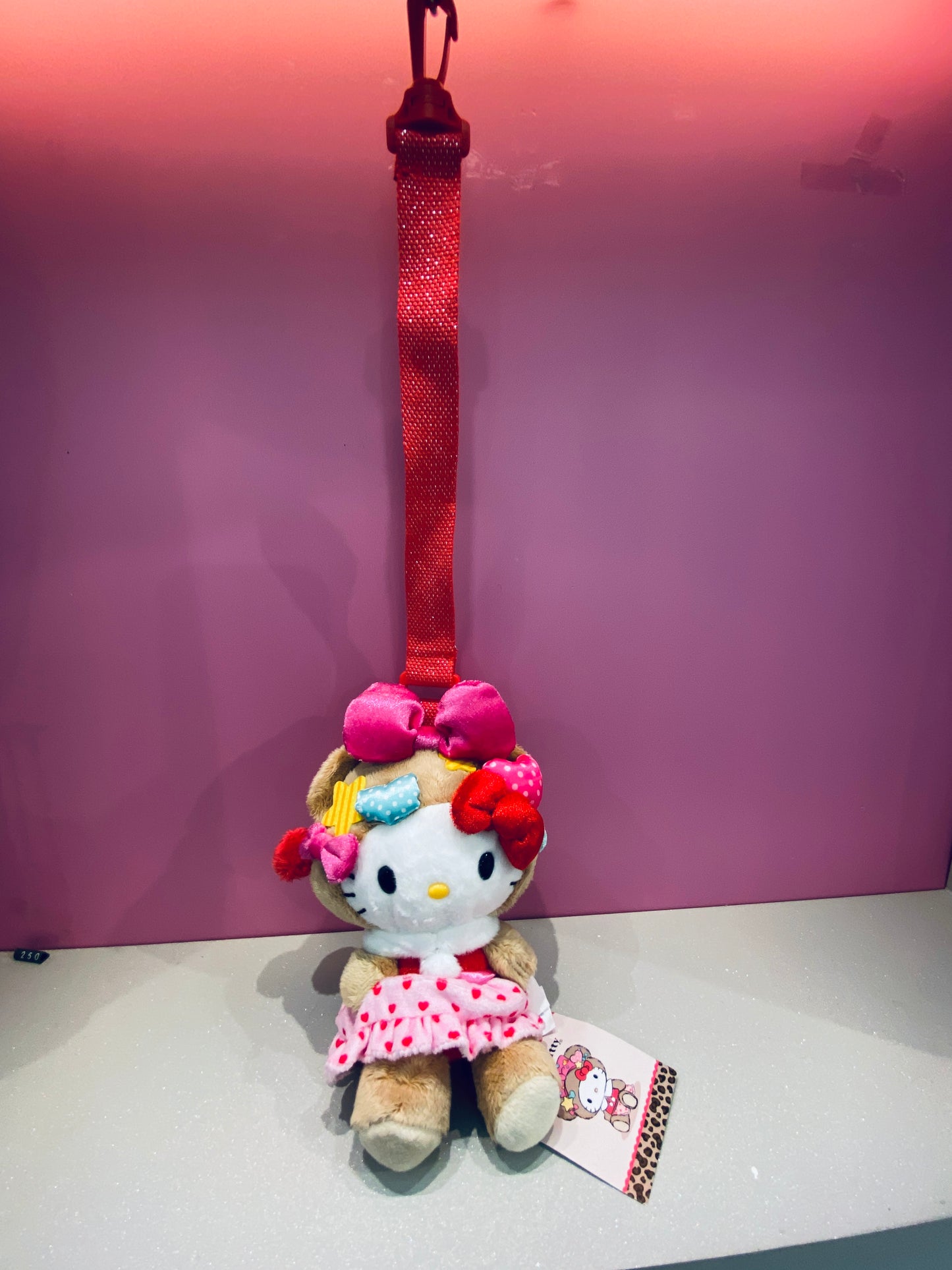 HELLO KITTY MASCOT PURSE LOVELY BEAR
