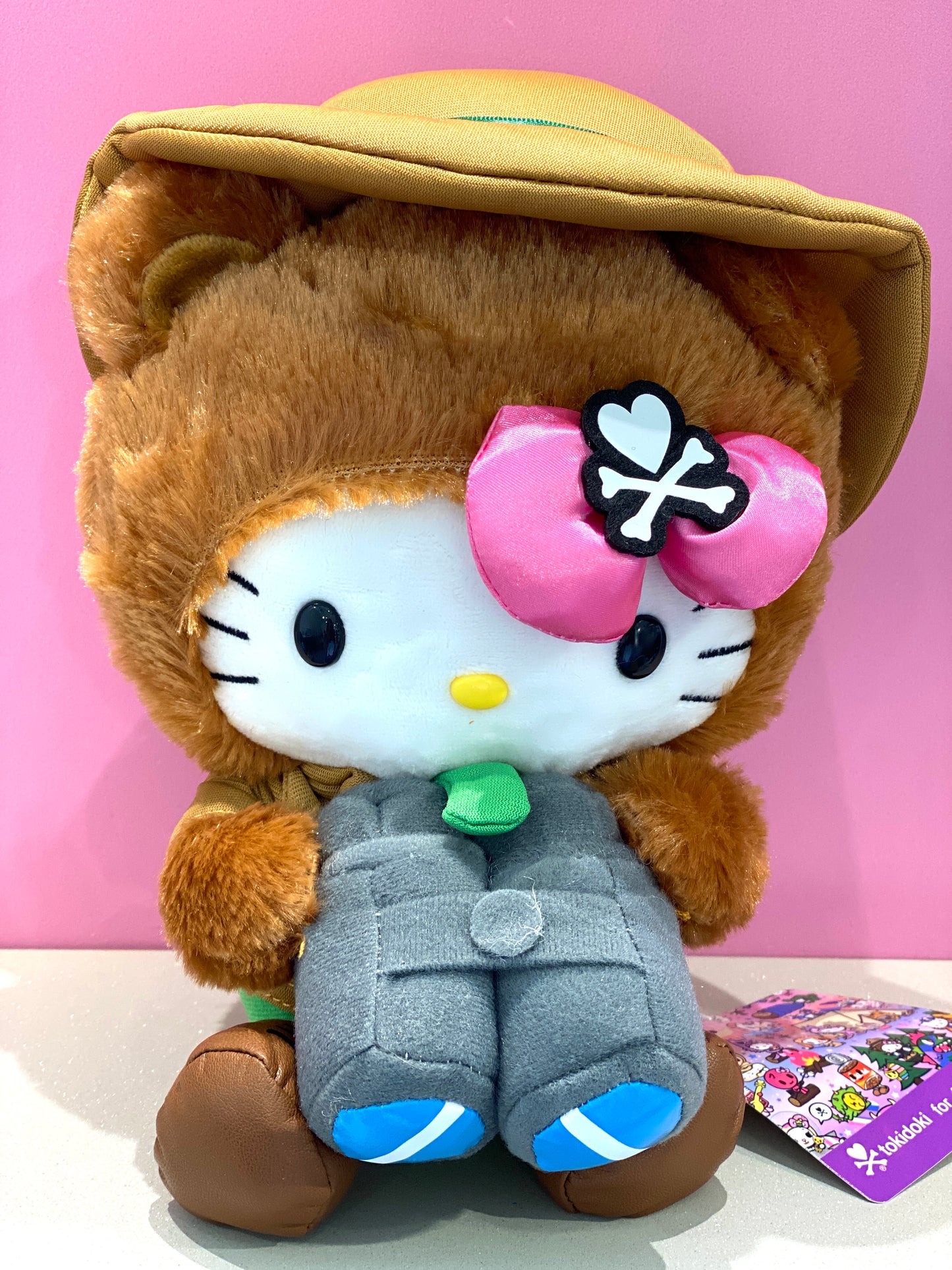 HELLO KITTY 7 IN PLUSH BOYSCOUT TOKIDOKI