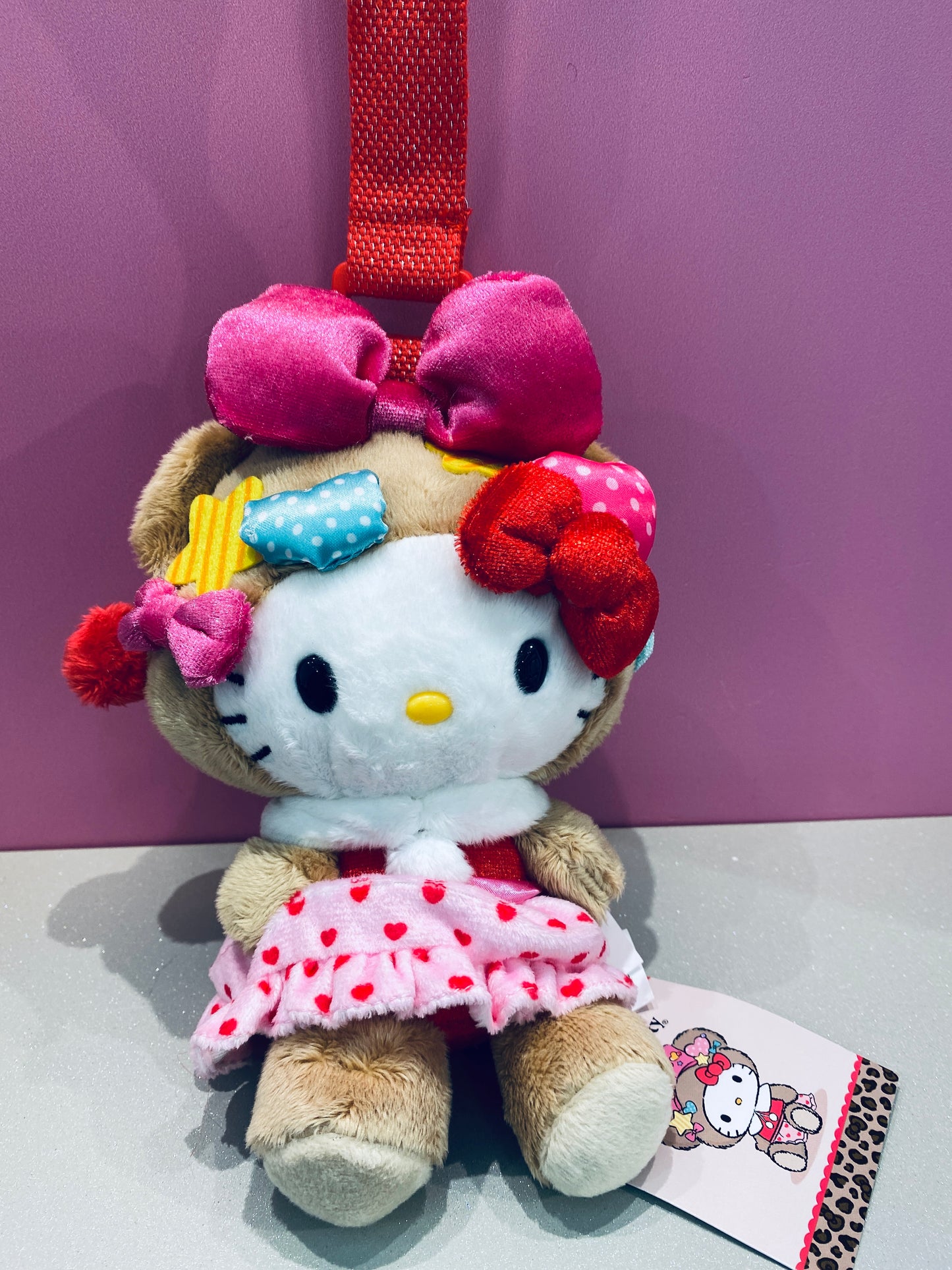 HELLO KITTY MASCOT PURSE LOVELY BEAR