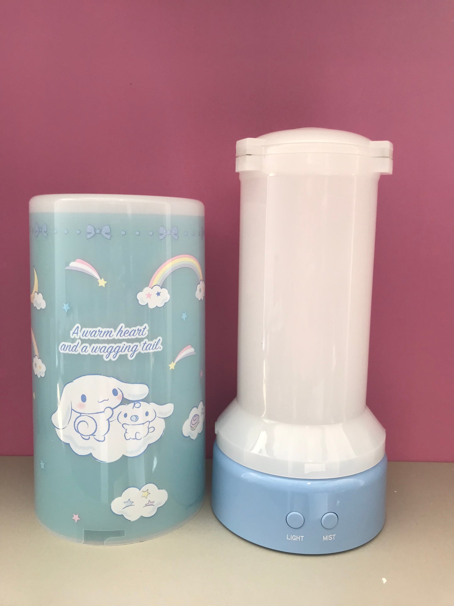 CINNAMOROLL HUMIDIFIER WITH LIGHT