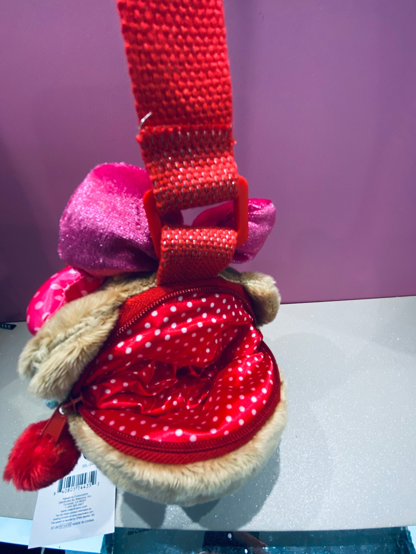 HELLO KITTY MASCOT PURSE LOVELY BEAR