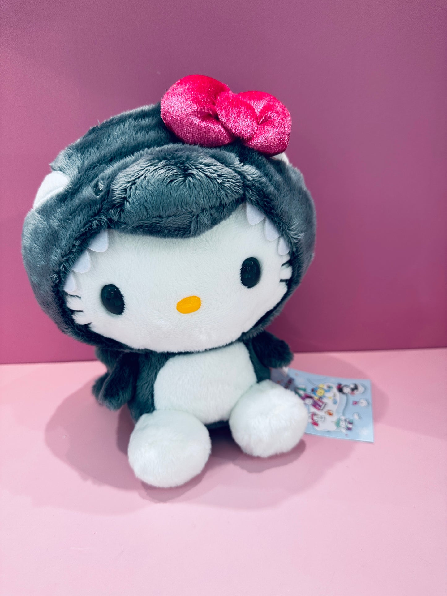 HELLO KITTY 8 INCH ORCA PLUSH ICE ISLAND