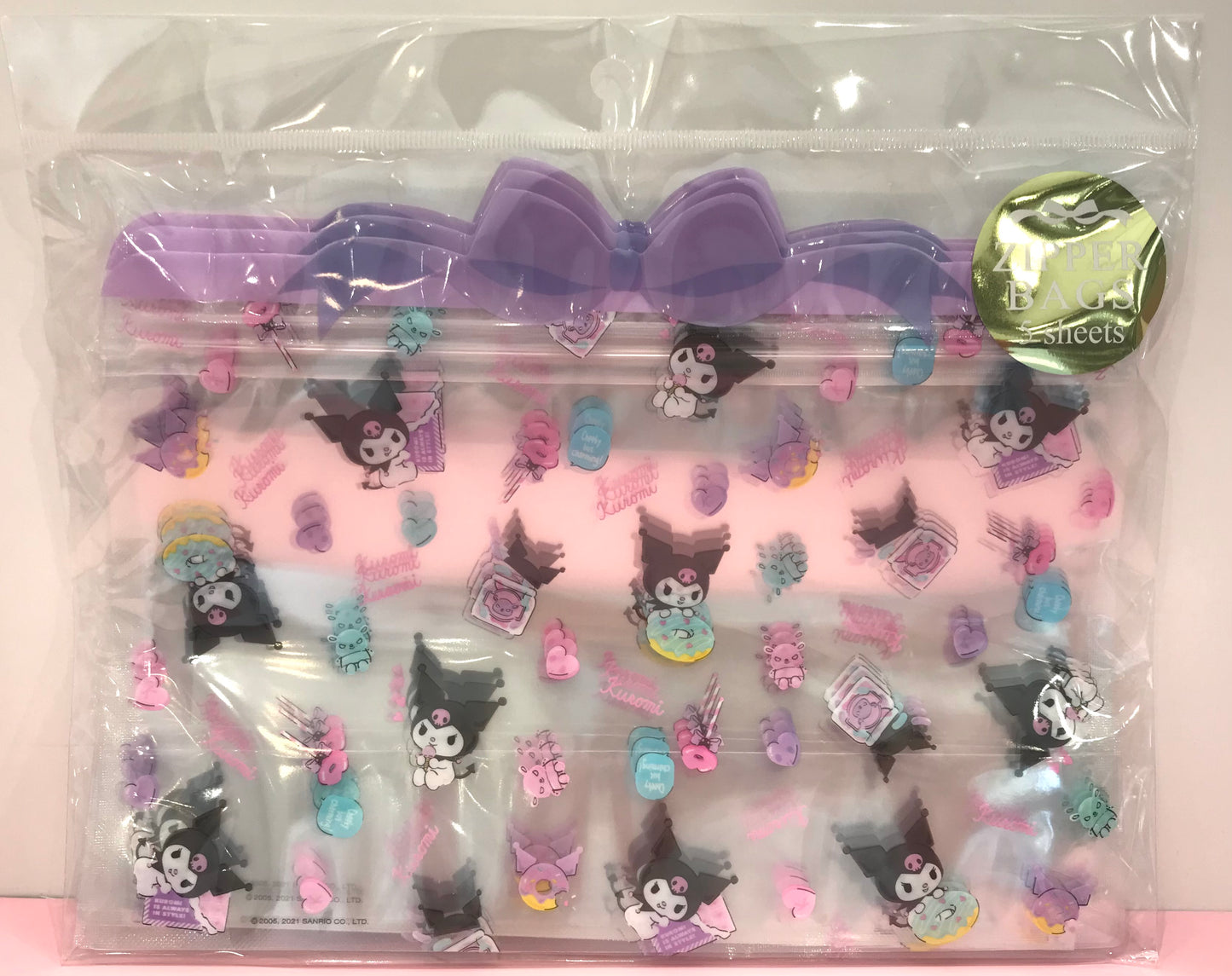 KUROMI ZIPPER GIFT BAG K/U