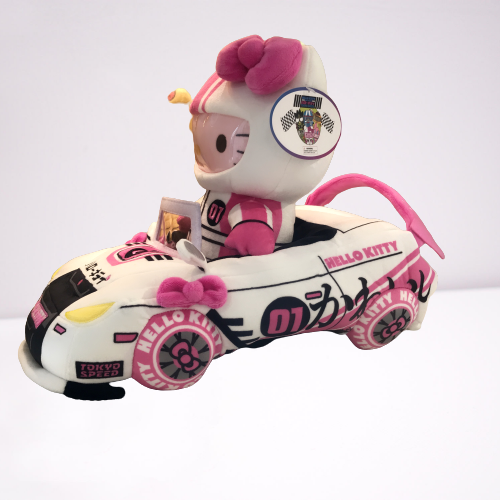 HELLO KITTY TOKYO SPEED RACER 13" MEDIUM PLUSH