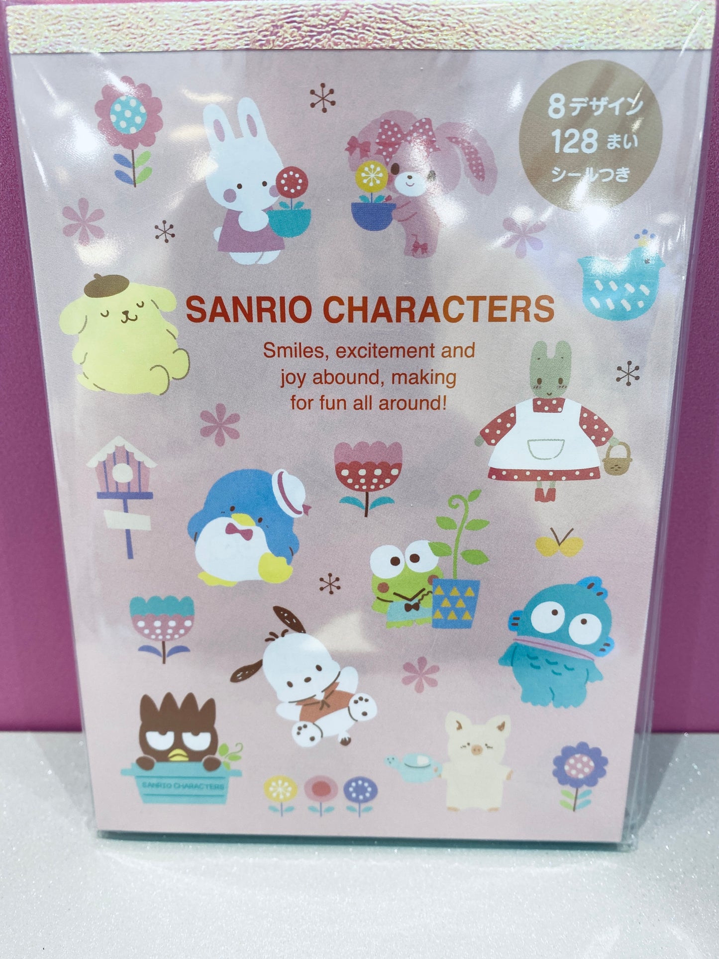 OTHER CHARACTORS MEMO PAD 8 DESIGN WITH STICKERS