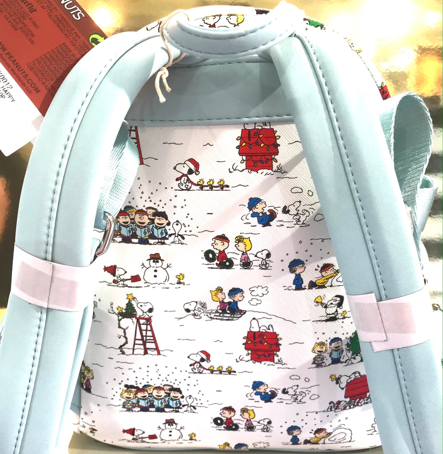 PEANUTS HAPPY HOLIDAYS BACKPACK
