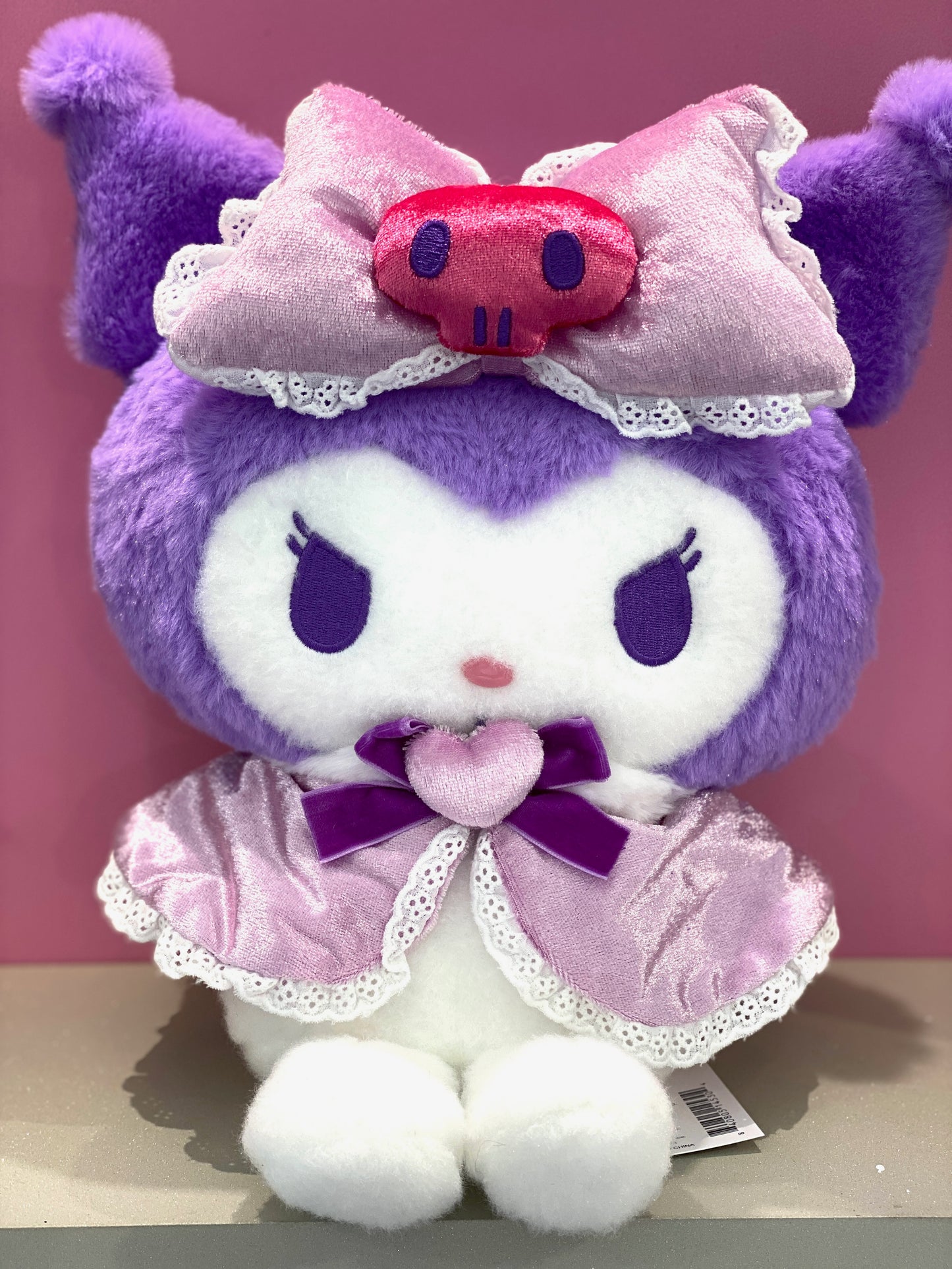 KUROMI 12 IN PLUSH GIRLY CAPE /1