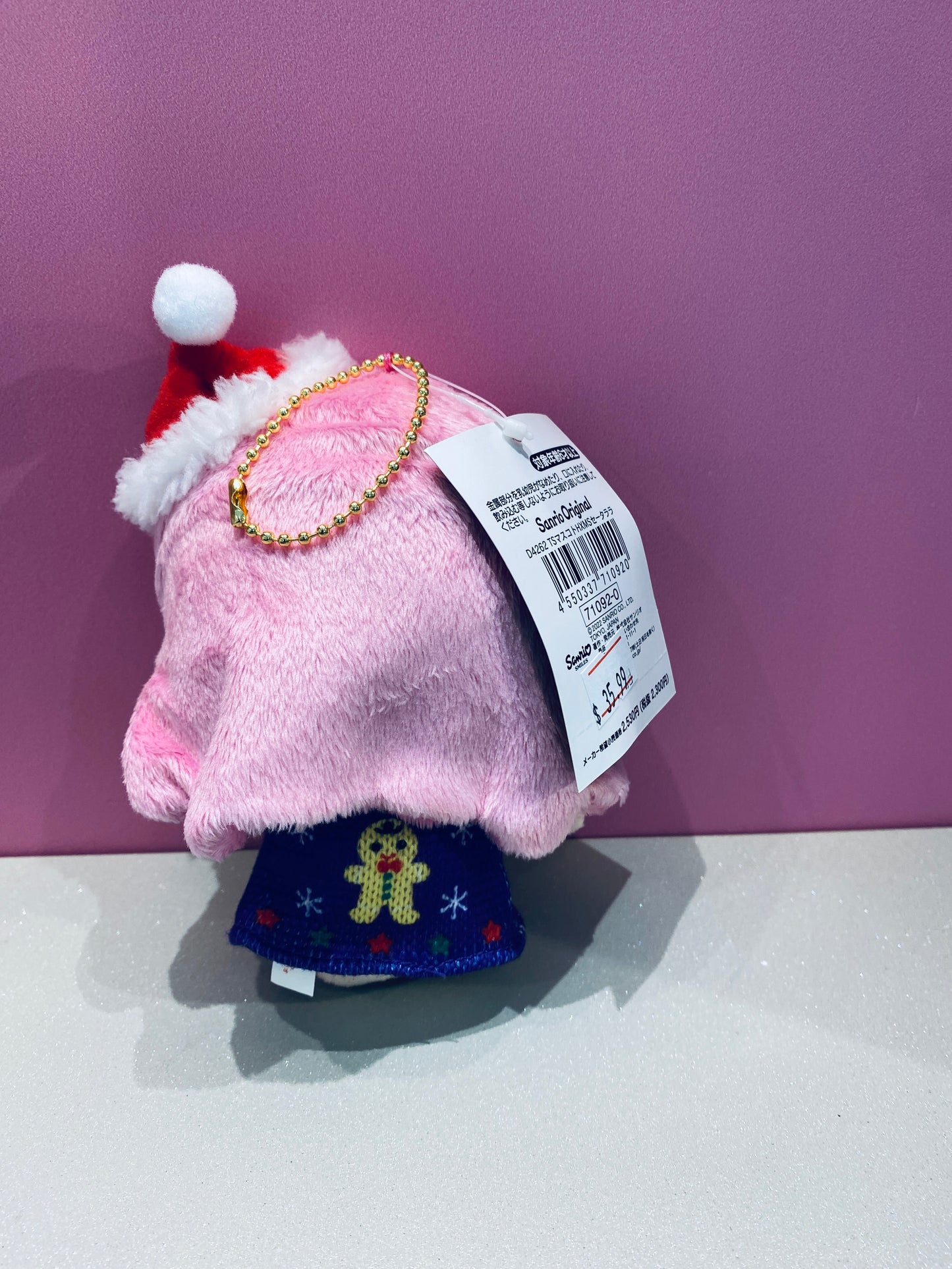SANRIO LITTLE TIWN STARS LALA XMAS HANGING MASCOT