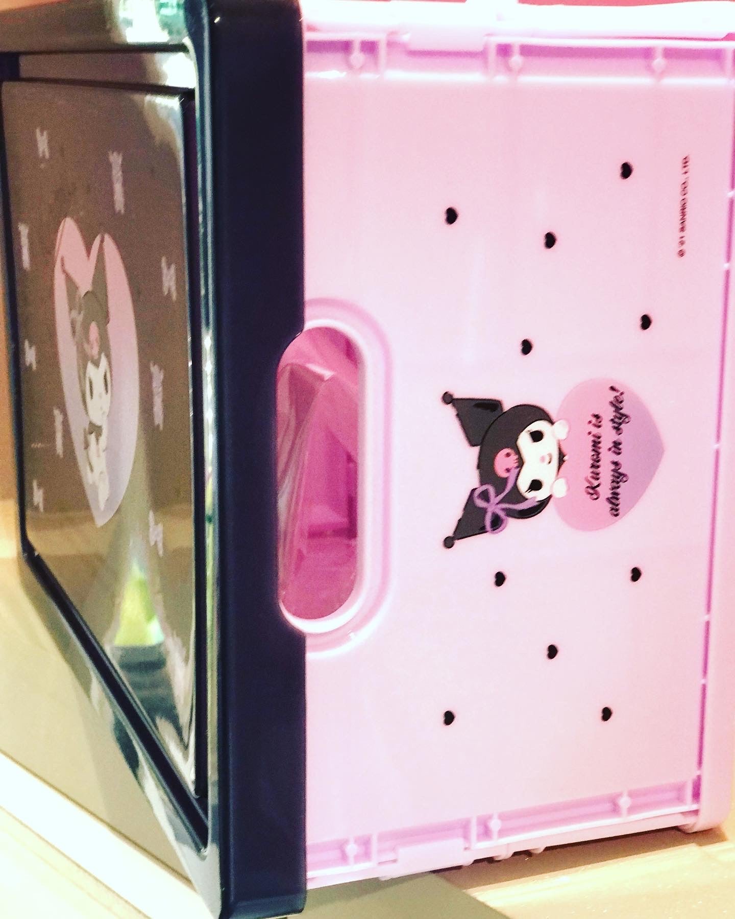 SANRIO KUROMI FOLDING STORAGE BOX S K/U