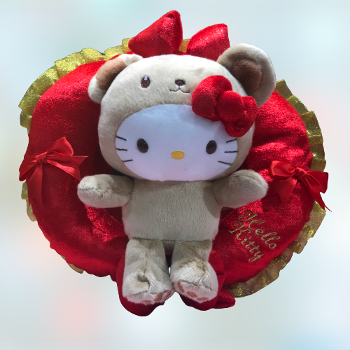 HELLO KITTY CHRSTMAS WREATH
