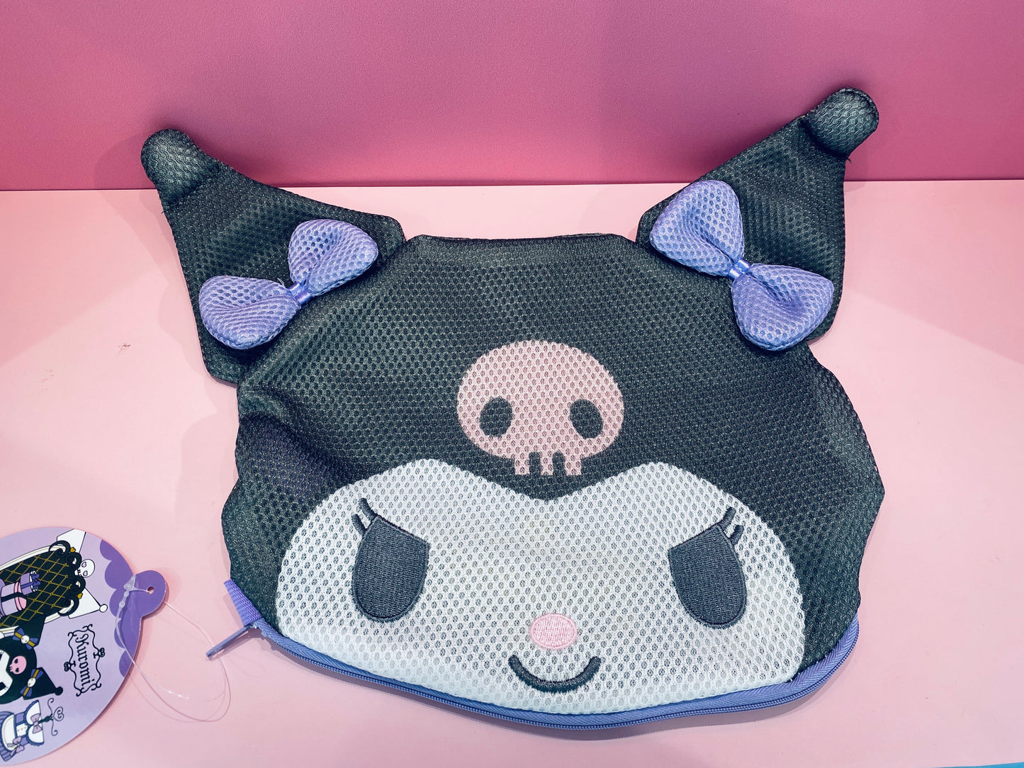 KUROMI D CUT LAUNDRY BAG K/U