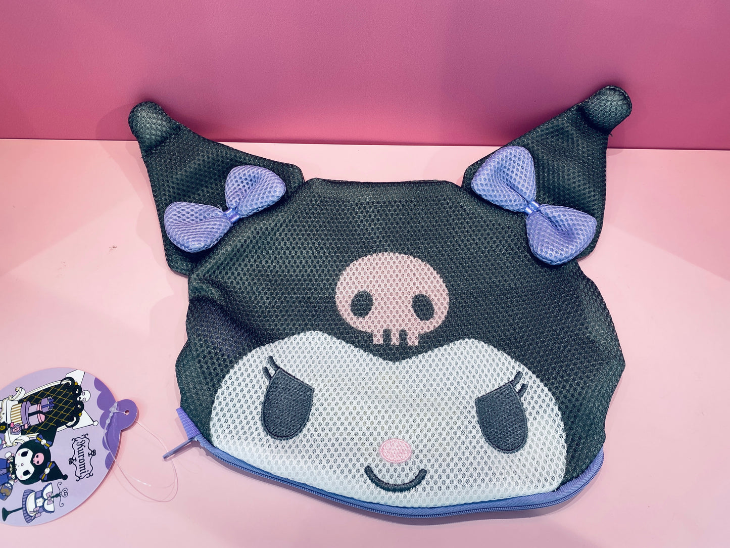 KUROMI D CUT LAUNDRY BAG K/U