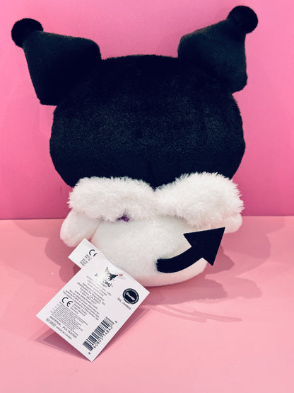 KUROMI 9 INCH PLUSH W/WING GINGHAM