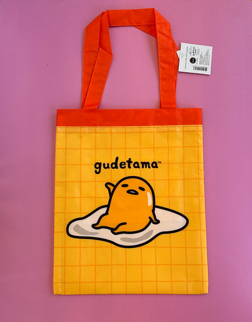 Lunch Bag Yellow Sanrio Gudetama Happy 10th Anniversary - Meccha Japan