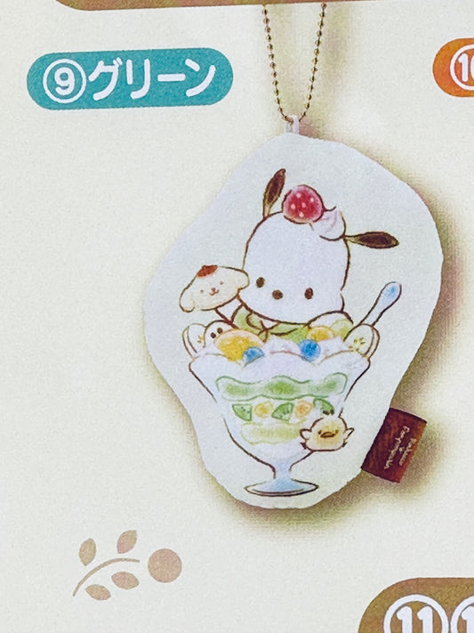 POMPOMPURIN AND POCHACCO KUJI CUSHION KEYCHAIN POCHACCO #9