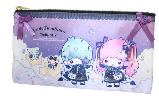 SANRIO JAPAN ORIGINAL LITTLE TIWN STARS DOLLY MIX FLAT POUCH