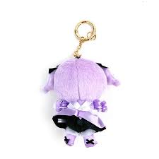 SANRIO JAPAN ORIGINAL KUROMI KEYCHAIN MASCOT PERMIUM LADY PURPLE