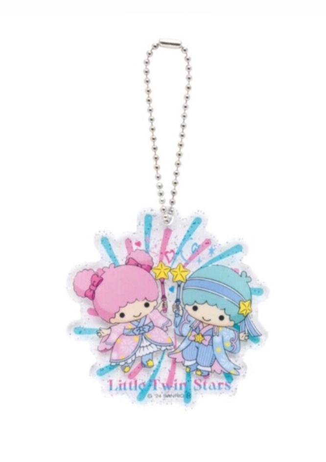 SANRIO 2024 HANABI KUJI LITTLE TWIN STARS ACRYLIC KEY CHAIN #46