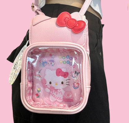 SANRIO JAPAN ORIGINAL HELLO KITTY 50TH ANNIVERSARY CROSS BODY BAG