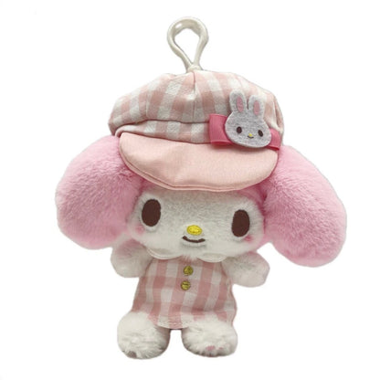 SANRIO ORIGINAL MY MELODY GINGHAM MASCOT CLIP