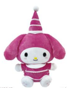 MY MELODY 15 IN PLUSH CHRISTMAS COSTUME 1