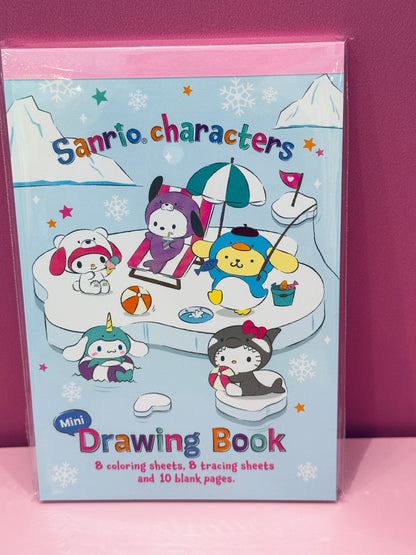 SANRIO CHARACTERS MINI DRAWING BOOK ICE ISLAND / 12