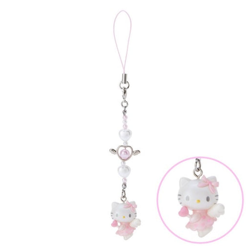 Hello Kitty ANGELS Baseball Cell Phone Charm Genuine Merchandise