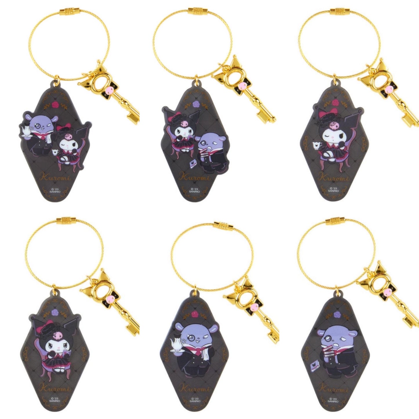 KUROMI DELUSIONAL PRINCESS KEYRING BLINDBOX