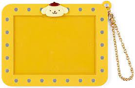 POMPOMPURIN WORDS FRAME KEYCHAIN