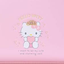 SANRIO JAPAN ORIGINAL HELLO KITTY TOKIMEKU TIARA SERIES POUCH