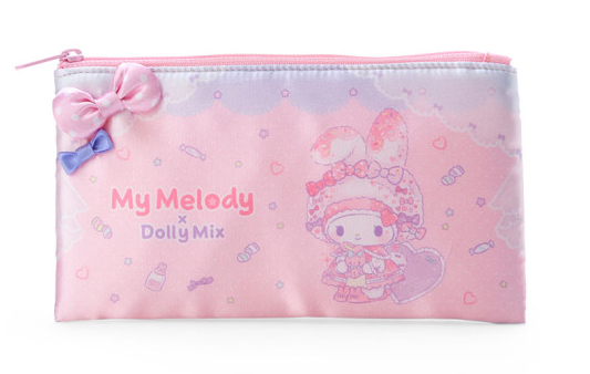 SANRIO JAPAN ORIGINAL MY MELODY DOLLY MIX FLAT POUCH